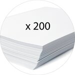 Boite de classement Cartobox Dos 25mm Carte lustrée Nature Future® Rouge EXACOMPTA