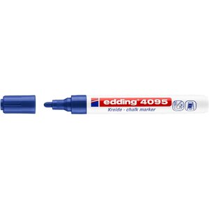 Marqueur craie liquide 4095 bleu 2-3 mm EDDING