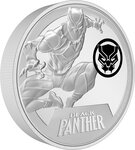 Pièce de monnaie en Argent 10 Dollars g 93.3 (3 oz) Millésime 2023 Marvel Niue BLACK PANTHER