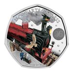 Pièce de monnaie 50 Pence Harry Potter (Poudlard Express) 2022 – Argent BE