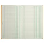 Piqûre Journal Folioté - Avec Feuille D'identification - 38 Lignes - Texte Nl -80 Pages - Blanc - Exacompta