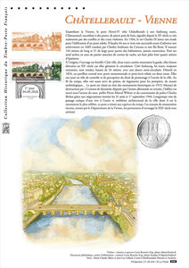 Document philatélique - Châtellerault - Vienne