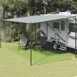 vidaXL Tapis de tente vert clair 250x550 cm PEHD