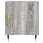 vidaXL Tables de chevet 2 Pièces sonoma gris 40x40x50cm bois d'ingénierie
