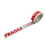 Lot de 6 rouleaux adhésifs fragile  silencieux : 48 mm x 100 mètres