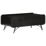 vidaXL Table basse 100x50x40 cm Bois de manguier massif