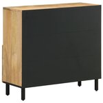 vidaXL Armoire latérale 80x33x75 cm bois massif de manguier
