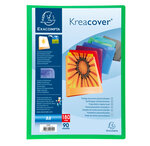Porte-vues PP A4 180 vues KREACOVER ass. EXACOMPTA