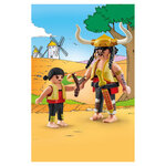 Figurine PLAYMOBIL Soupalognon y Crouton et Pepe - Astérix en Hispanie