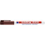 Marqueur Permanent 400 Marron Pointe Fine 1 mm x 3 EDDING