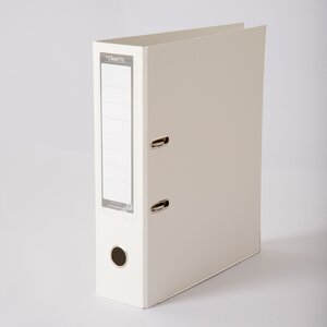 Lot de 20 classeurs a4 class'hic blanc haut de gamme - dos 8 cm - marque enveloppebulle