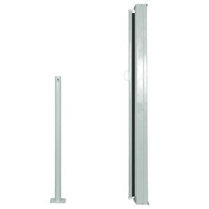 vidaXL Auvent latéral rétractable 120 x 300 cm Noir