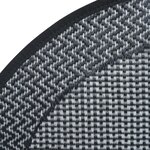 vidaXL Tapis d'extérieur gris Ø160 cm PP
