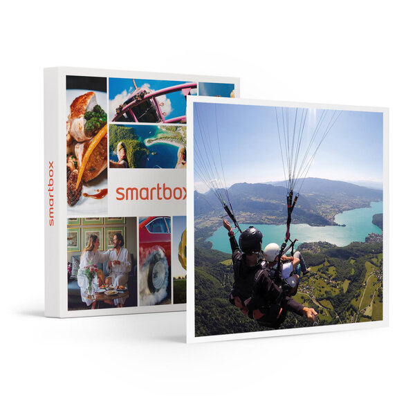 SMARTBOX - Coffret Cadeau Vol sensation en parapente de 15 min à Annecy -  Sport & Aventure