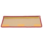 vidaXL Tapis d'escalier autoadhésifs 10 Pièces 65x21x4 cm Rouge