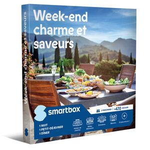 SMARTBOX - Coffret Cadeau Week-end charme et saveurs - Séjour