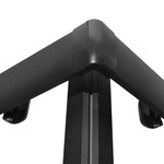 vidaXL Cabine de douche ESG 80x80x180 cm
