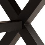 vidaXL Ensemble de tables à manger 7 Pièces Manguier et acacia massif