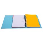 Classeur À Levier Pvc A4 Dos De 70mm. - Bleu Clair - X 10 - Exacompta