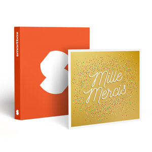 SMARTBOX - Coffret Cadeau Mille mercis - Multi-thèmes