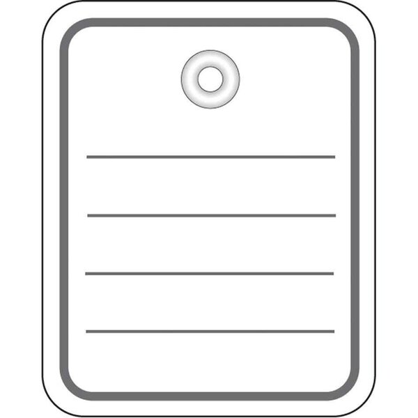 Étiquettes pour marchandises  48 x 65 mm  avec oeillet herma