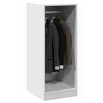 vidaXL Garde-robe blanc 48x41x102 cm bois d'ingénierie
