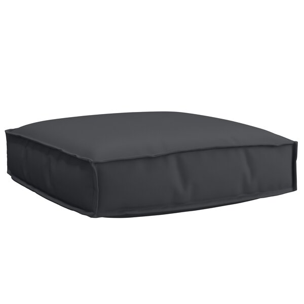 vidaXL Coussin de Palette pour siège Noir 60x60x12 cm Tissu Oxford