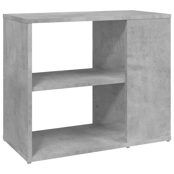 vidaXL Armoire latérale Gris béton 60x30x50 cm Aggloméré