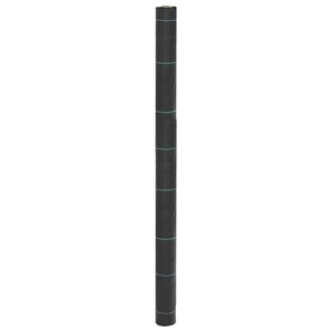 vidaXL Membrane anti-mauvaises herbes noir 1 5x150 m PP