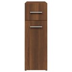 vidaXL Armoire apothicaire Chêne marron 20x45 5x60cm Bois d'ingénierie