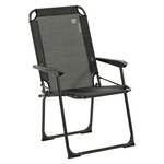 Travellife Chaise de camping Como Compact gris mélangé