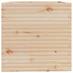 vidaXL Jardinière 70x70x72 5 cm bois de pin massif