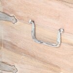 vidaXL Coffre 40x40x40 cm Bois d'acacia solide