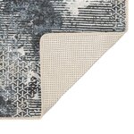 vidaXL Tapis lavable multicolore 120x180 cm antidérapant