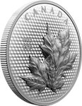 Pièce de monnaie en Argent 50 Dollars g 157.6 Millésime 2023 MAPLE LEAVES IN MOTION