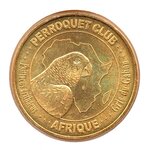 Mini médaille monnaie de paris 2008 - perroquet club nord alsace
