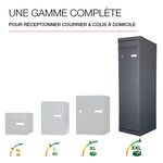 Boite à colis Twin L Gris anthracite 0206 MS