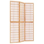 vidaXL Cloison de séparation pliable 3 panneaux 120x170 cm