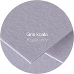 Paquets de 20 Enveloppes 125 mm x 138 mm Gris koala Clairefontaine