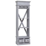 vidaXL Buffet 60x30x175 cm Bois d'acajou massif