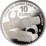 Pièce de monnaie en Argent 10 Euro g 27 Millésime 2023 Mint Museum Jewels WATER WHEELS