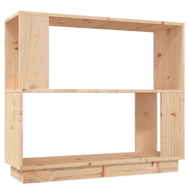 vidaXL Bibliothèque/Séparateur de pièce 80x25x70 cm Bois de pin solide
