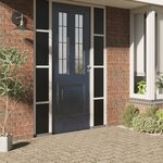 vidaXL Films pour fenêtre 4 Pièces dépoli motif de bambou PVC