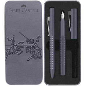 Kit de stylos GRIP 2013 Harmony gris FABER-CASTELL