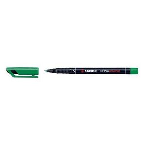 Feutre pour films OHPen universal pointe super fine permanent vert STABILO