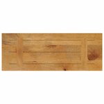 vidaXL Dessus de table 80x20x2 5 cm rectangulaire bois massif manguier