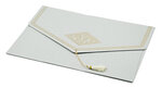 PAPERTREE TAJ Lot de 5 Enveloppes cadeau (A5)-Gris perle