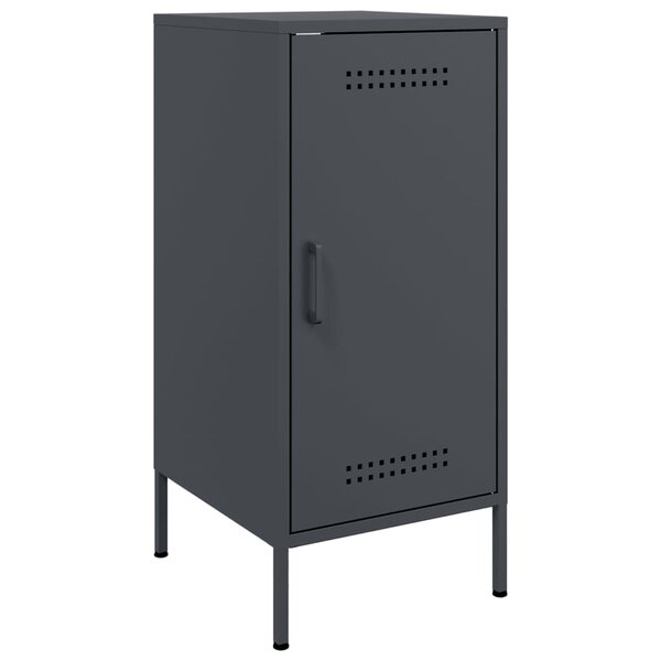 vidaXL Buffet anthracite 36x39x79 cm acier laminé à froid