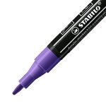 Marqueur pointe fine FREE acrylic T100 violet x 5 STABILO