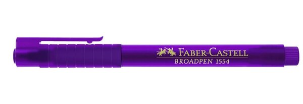 stylo feutre Fineliner BROADPEN 1554, magenta FABER-CASTELL